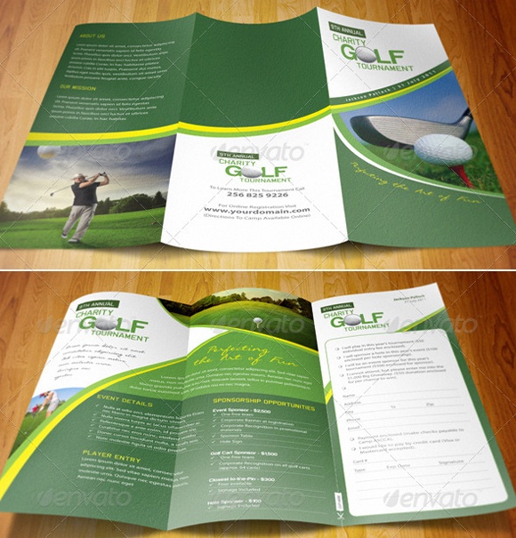 layout design brochure golf graphic design layout design