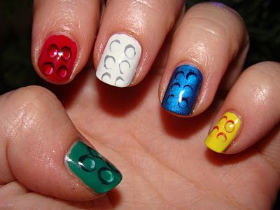 fun nail designs tips color fun nails nail designs inspiration they look like legos - Fingernails Designs Idea fun nail designs tips color fun nails nail designs inspiration they look like legos - Fingernails Designs Idea