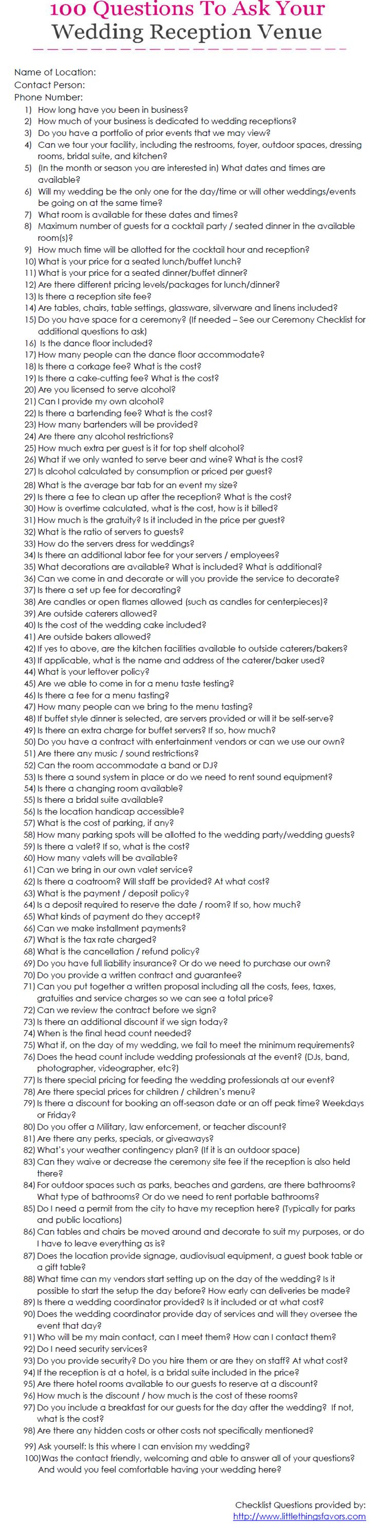Best 25+ Wedding reception checklist ideas on Pinterest | DIY wedding reception checklist Diy wedding checklist and Wedding planning checklist