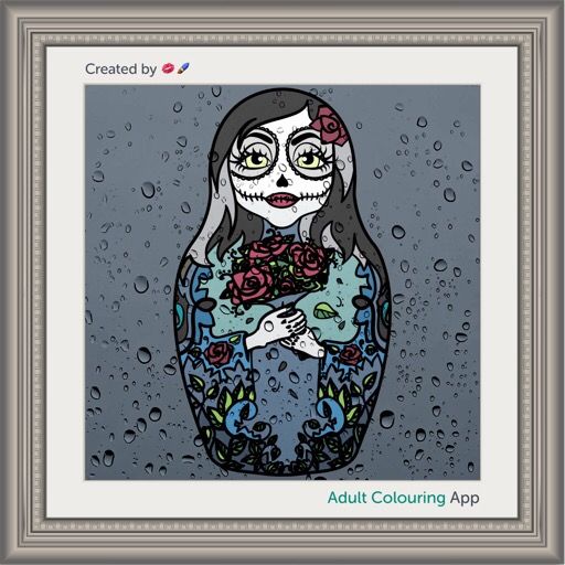 Download #adultcoloring #adultcoloringbook #adultcoloringbookapp #dayofthedead #diadelamuertos # ...