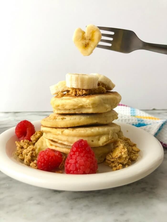 Almond Milk In Pancakes Super Fluffy Almond Milk Pancakes Recipe With Images Fruit Recipes For Kids Dairy Free Pancakes Breakfast For Kids