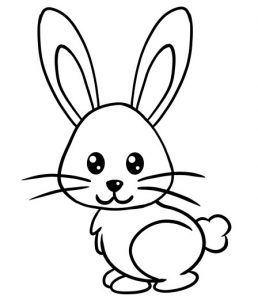 How To Draw A Bunny Step By Step – Easy Tutorial For Kids ...