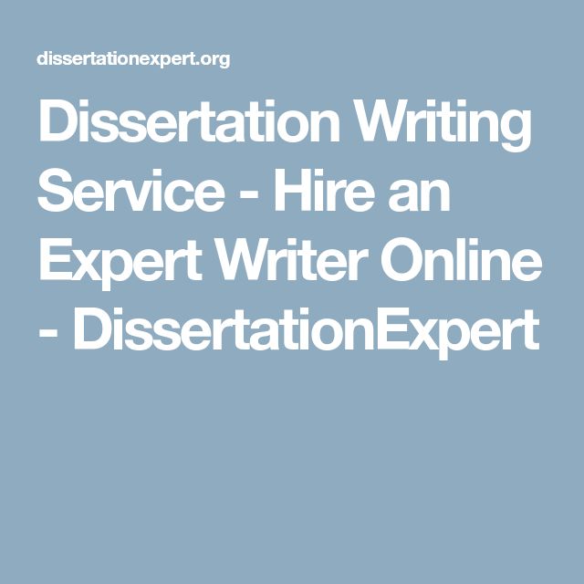 Hire dissertation writing your