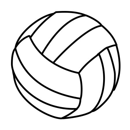 How To Draw A Cartoon Volleyball Using A Simple Technique | Cartoon ...