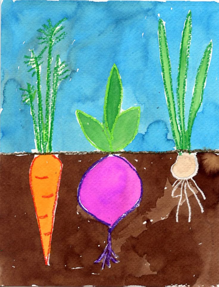art projects for kids vegetable garden watercolor painting this will be great to celebrate - Vegetable Garden Ideas For Kids art projects for kids vegetable garden watercolor painting this will be great to celebrate - Vegetable Garden Ideas For Kids