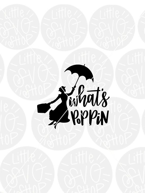 material Mary Poppins 15 Cliparts format Svg File for Cricut and Dxf File for Silhouette cutting machine plus Ai and Png file.