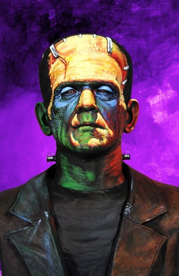 ink-metal-art | Frankenstein art, Horror movie art, Horror art