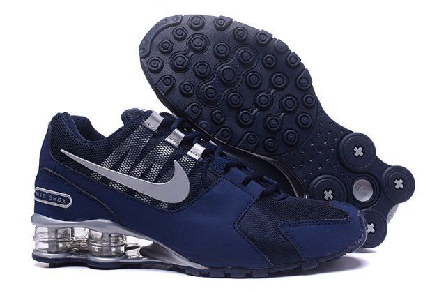 Top Quality Nike Shox NZ Dark Blue Silver Men's Athletic ... Top Quality Nike Shox NZ Dark Blue Silver Men's Athletic ...