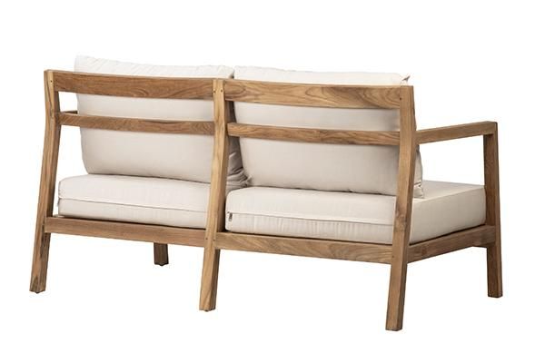 Dovetail 2 Seatteak Sofa In 2021 Handmade Furniture Sofa Handmade Furniture, Quick Dry Foam Outdoor Furniture