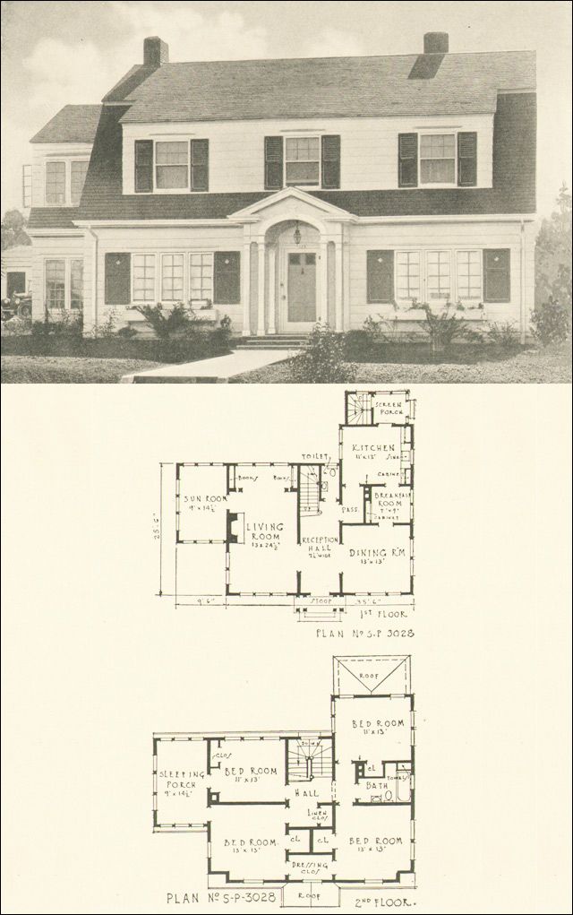 Architecture House Blueprints 298 best houseplans images on pinterest | vintage houses, house Architecture House Blueprints 298 best houseplans images on pinterest | vintage houses, house