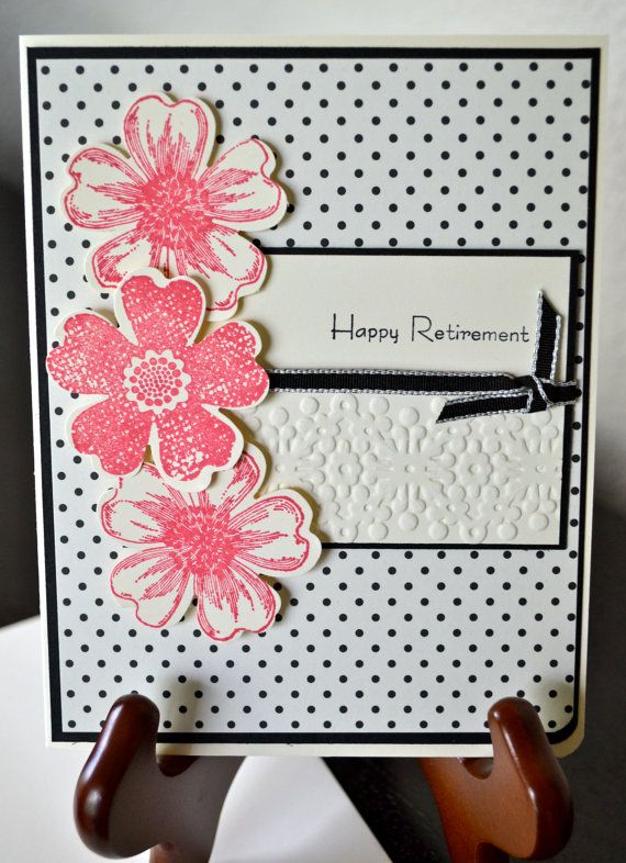 Good Ideas For Retirement Cards To Make Part - 11: Happy Retirement CardPink By TheRoundedCorner On Etsy, $5.00