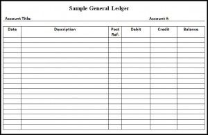 general ledger template word excel templates general free ledger