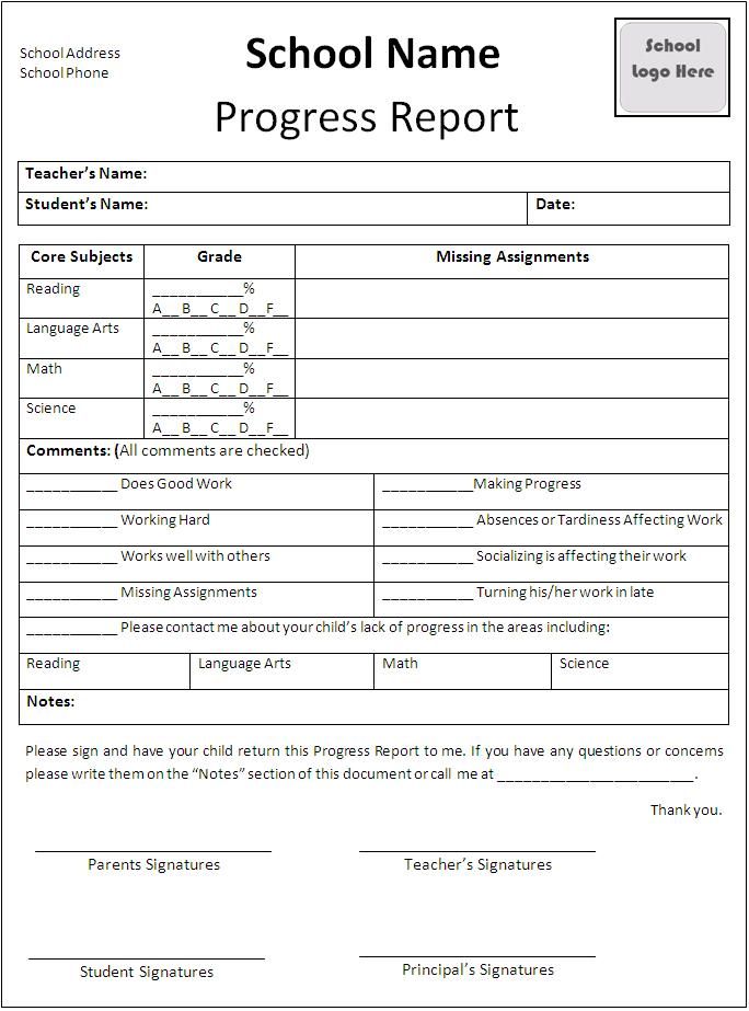 To analyze the progress of a project, performance of progress of an employee or student’s periodic study progress one can make use of progress report that serves as a legal document for the purpose.