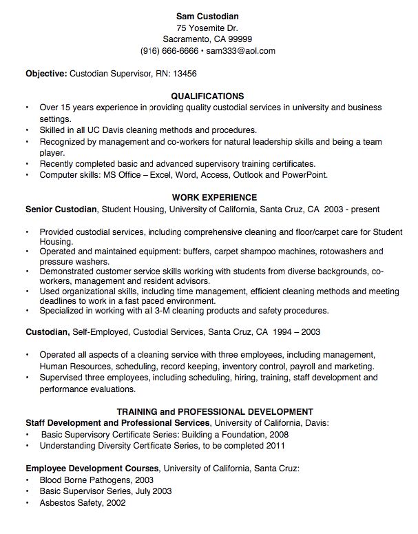 sample resume leadership skills