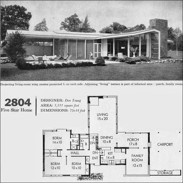 20 Fresh California Hillside House Plans Photograph Mid Century Modern House Plans Modern Floor Plans Mid Century Modern House