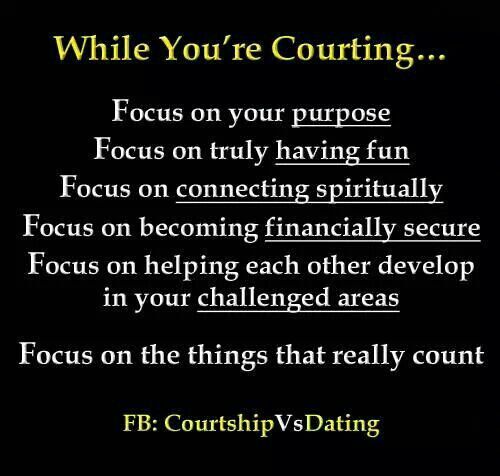 Dating and courting god's way