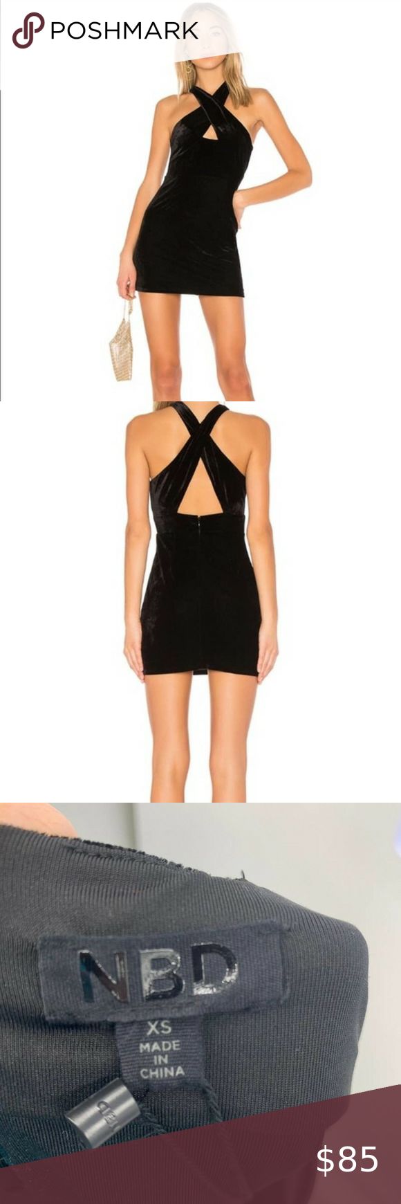NBD Abriel Black Velvet Dress NWT Sz XS in 2022 | Black velvet dress, Clothes design, Velvet dress
