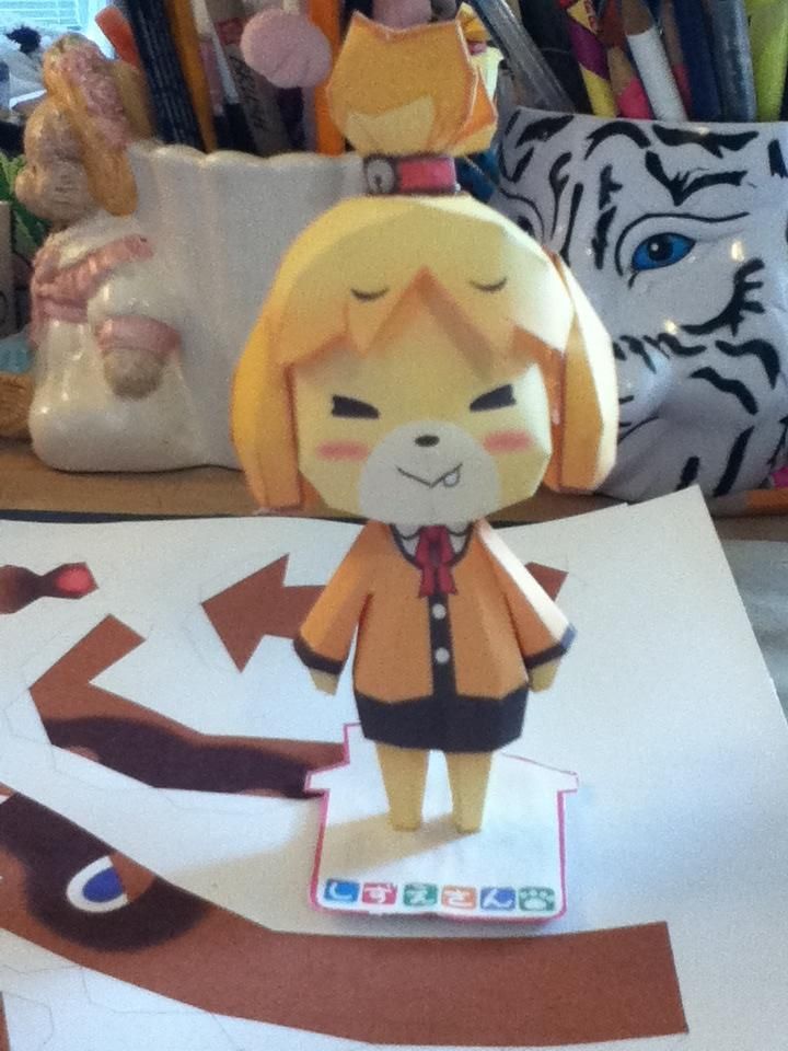 Paper Craft Isabelle Acnl Paper Craft Isabelle Acnl