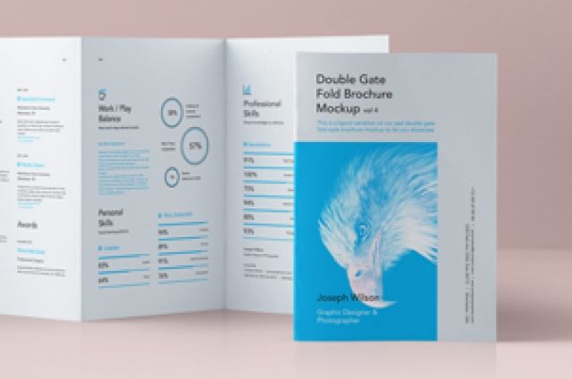 This is a single gate fold psd brochure mockup template compatible - gate fold brochure mockup This is a single gate fold psd brochure mockup template compatible - gate fold brochure mockup