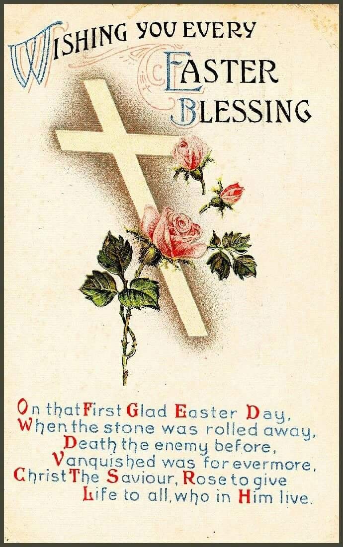 40+ Best Collections Religious Vintage Easter Quotes Blessings Happy
Easter Images