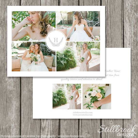 Photography Marketing Template Flyer - Wedding Photography Photo Postcard Card - Advertising Board with Logo for Photographers - MC03