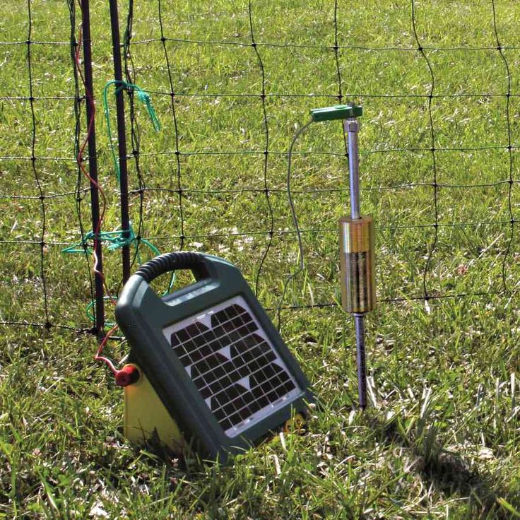 Electric Fence With Solar Panel Electric Fencing Kit - Solar | Purely Poultry | Solar electric fence