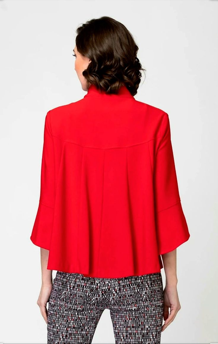 Joseph Ribkoff Long Sleeves Asymmetric Jacket in 2022 | Asymmetric 休日限定 ジョセフ☆ジャケット ブルゾン
