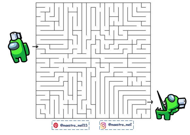 Among Us Maze