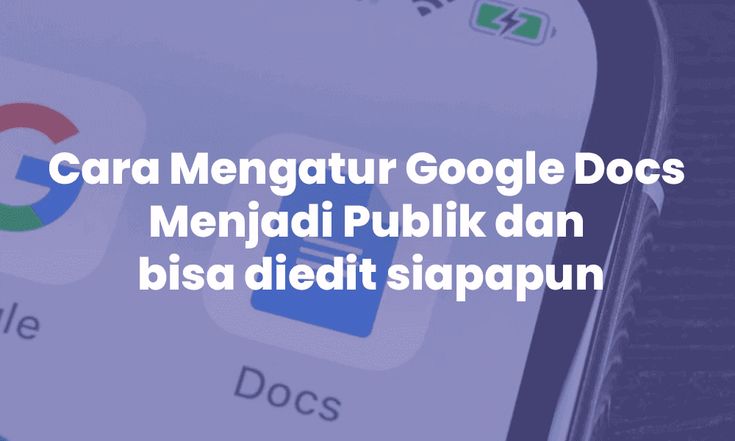 Cara Mengubah Hak Akses Google Docs Jadi Publik Google Tahu Publik