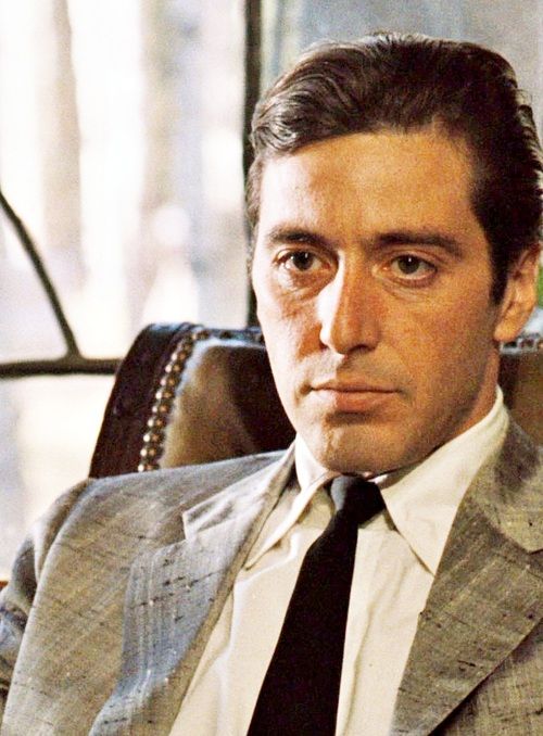 Pin by Rickie Wright on lovely humans | Young al pacino, Godfather