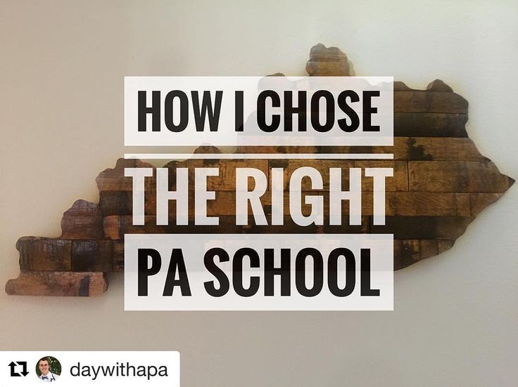 Awesome insights from @daywithapa Applying to PA schools can feel like a daunting task. There are so many deadlines to meet it's expensive and there is a lot of writing.. not only are you trying to perfect your personal statement but you have supplemental applications that need to be completed. Before you're grinding your way through CASPA how do you know WHERE you'll apply? What makes school A better than school B? Here are my tips! 1.) Get started EARLY. Some schools utilize rolling admissions. This means they're interviewing students as they receive their applications. Once they've accepted their last student that's it! Know the format of the schools you're applying to. 2.) PANCE pass rates are a great place to start when evaluating programs but I never put too much thought into it. The programs I applied to all had pass rates >93-95% just make sure the program is near the national average 3.) Location is important! You want the program to be top notch but you also want to have something to do when you're not studying. Check out what the local tourism is like what kind of night life there is etc. 4.) Clinical rotation sites are another key thing to keep in mind. Make sure you'll be given quality rotations when the time comes! From my experience older programs have established relationships with clinics/hospitals/healthcare systems. For example at UK it's not our responsibility to set up rotations. The program does it for us as well as finds the appropriate housing. Be sure to call and ask about how the clinical year is structured if it's not online. 5.) Make sure the program fits YOU. If something feels off about a school or if you don't fit their application criteria don't apply. Compare yourself to previous classes that've been accepted. If your GPA/PCE is dangerously low compared to them there's less a chance you'll get an interview. If money isn't an issue then by all means go for it. If you're strapped for cash apply to the schools that will give you the BEST shot at getting an interview! I could go on and on but I'll stop there! Best of luck and reach out for questions!!