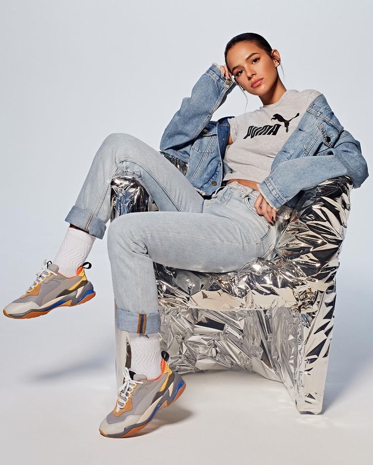 Bruna Marquezine ♡ on Instagram: “#THUNDER Spectra ⚡️ @pumabrasil @puma” | Bruna Marquezine | Pinterest | Outfit goals, How to wear and Traditional dresses