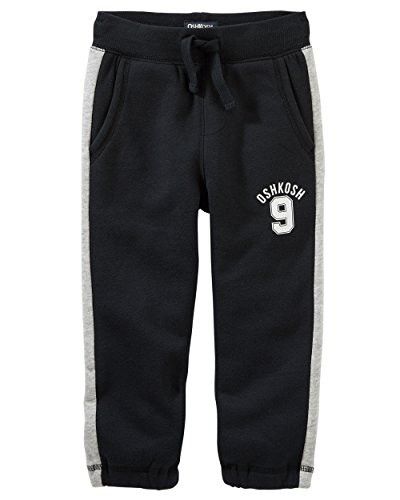 OshKosh BGosh Boys Toddler Classic Fit Logo Fleece Pants OshKosh BGosh Boys Toddler Classic Fit Logo Fleece Pants