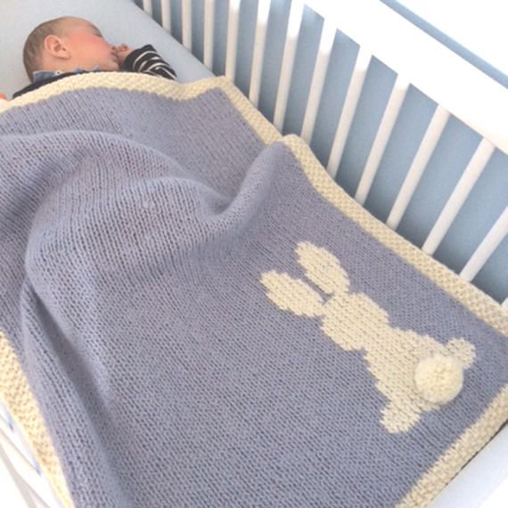 Pattern baby blanket, Tutoriel, tutoriel couverture lapin, blanket, Couverture L...