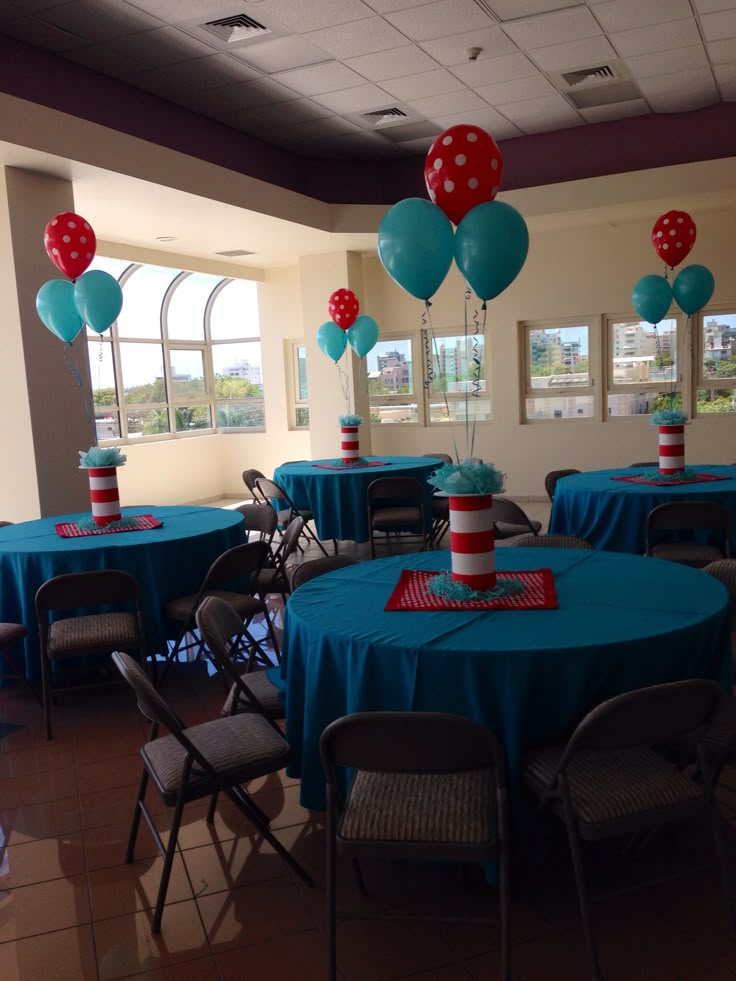 23 Best Cat In The Hat Baby Shower Images On Pinterest Cat In The Hat Birthday Party Love Red And White Polka Dot Balloons 1st Decorations Boybaby