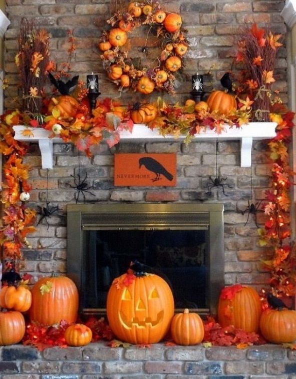 halloween decorations ideas halloween decor inspiration for your home great halloween fireplace mantel decorating ideas - Great Halloween Decorations halloween decorations ideas halloween decor inspiration for your home great halloween fireplace mantel decorating ideas - Great Halloween Decorations