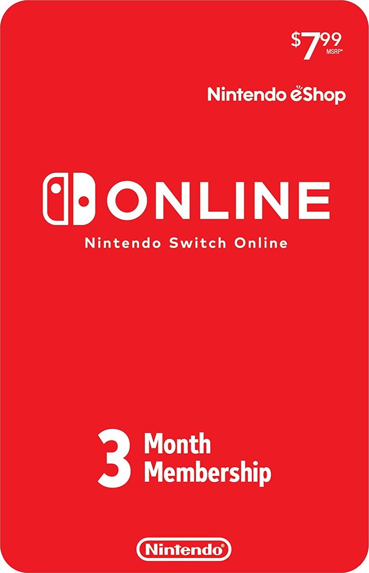 Nintendo Switch Online 3Month Individual Membership [Digital Code Nintendo Switch Online 3Month Individual Membership [Digital Code