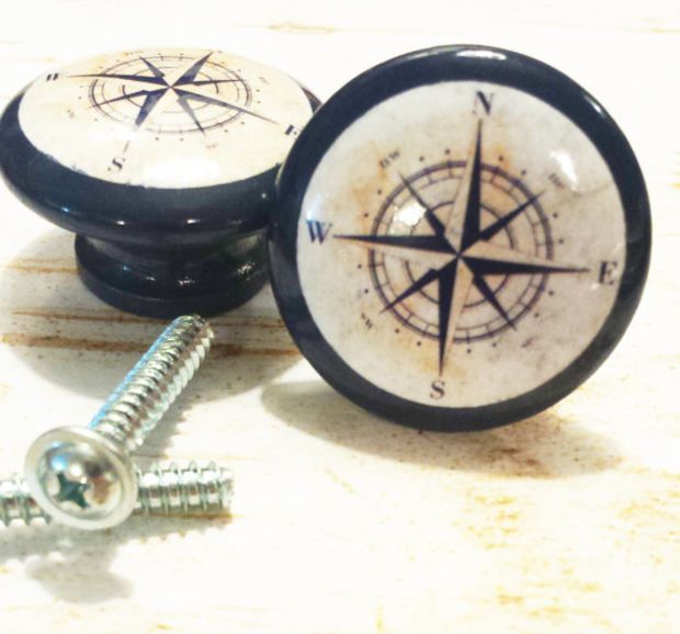 Best 25 Nautical Drawer Pulls Ideas On Pinterest On 10 Handmade Nautical Birch Wood Drawer Pulls Navy Blue Antique Style Comp Cabinet Pull Handles Dresser S Made To