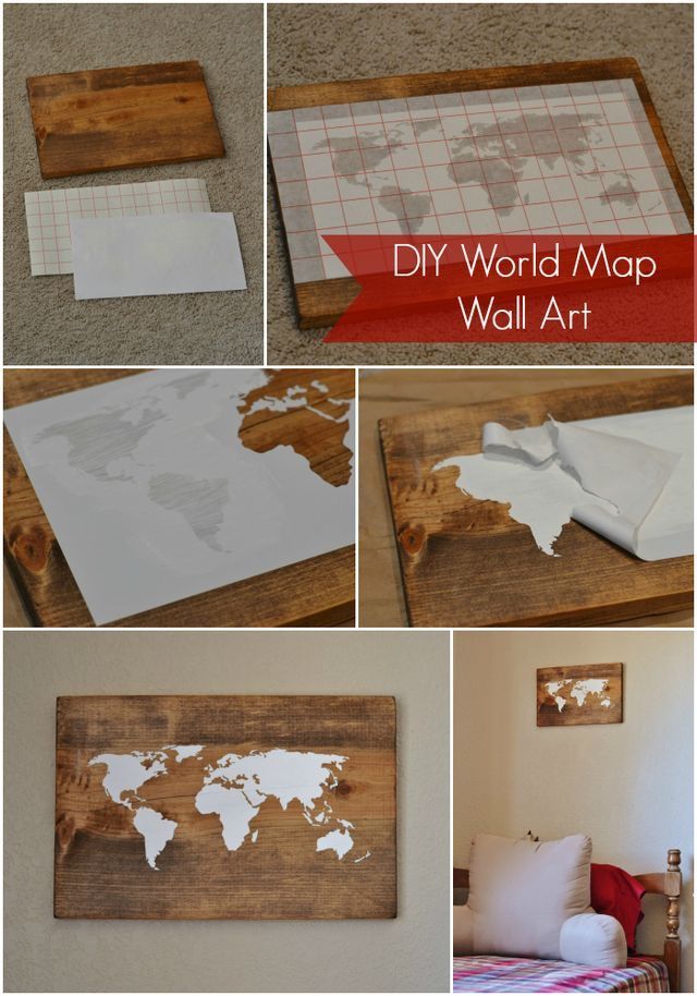 DIY World Map Wall Art Tutorial (using the Silhouette Cameo) Could - best of world map bathroom decor DIY World Map Wall Art Tutorial (using the Silhouette Cameo) Could - best of world map bathroom decor