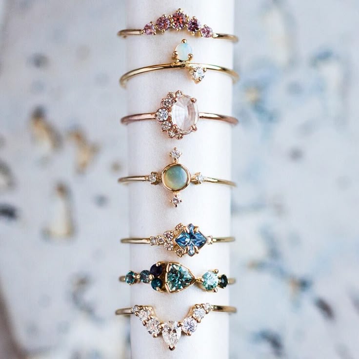 Just a few of our favorite (and almost sold out) fine jewelry rings. Shop modern…