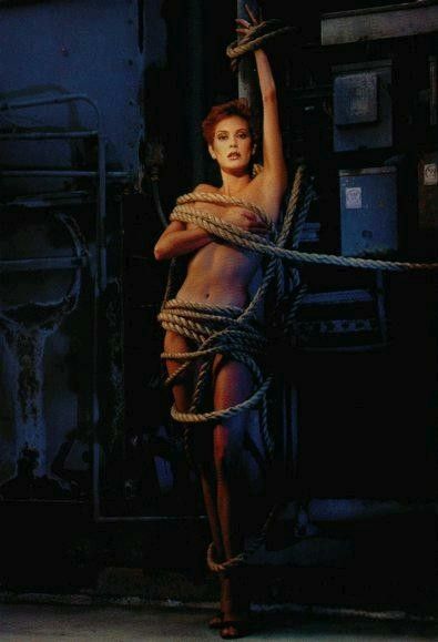 sexy hot teri hatcher tied up waiting for superman