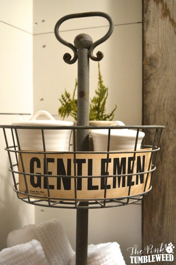 Rustic Bathroom Reveal | Rustic bathroom, Bathroom, Rustic
