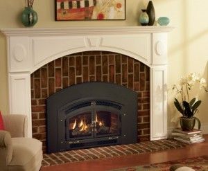 85 best fireplace images on Pinterest | Wood burning fireplaces Wood burning fireplace inserts and Family rooms