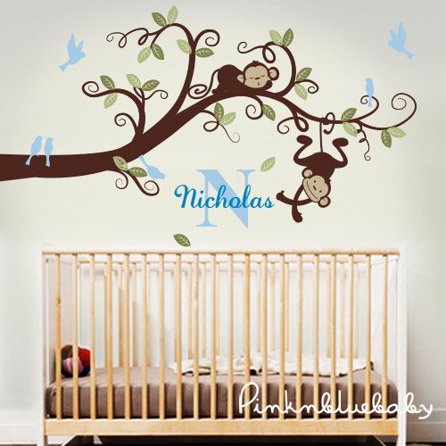 Wall Decals Monkeys On Branch Baby Boy Ideas Pinterest Wall Decals Monkeys On Branch Baby Boy Ideas Pinterest Nursery And Nurseries