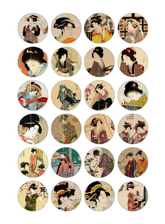 Old Fashioned Toys bottle cap images 1 inch 30mm 25mm 1.5 inch Printable round images Digital Collage Sheet Instant Download