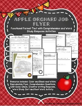 Functional Formats are a form of Informational Text, with a clear functional purpose. Flyers are included in this genre, along with brochures, advertisements, emails, letters, recipes, memos, lists, etc. While high-stakes testing often includes this genre, finding quality text and materials for
