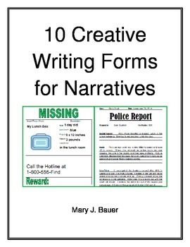 Creative writing poetry lesson