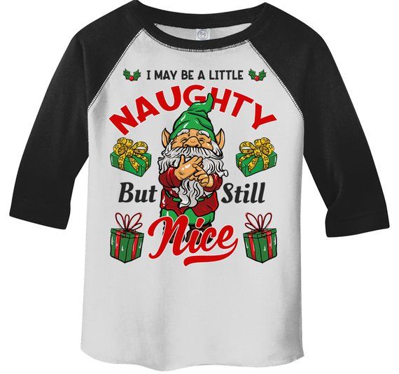 Cute Santa Claus Outfit For Christmas Toddler Kids T-Shirt