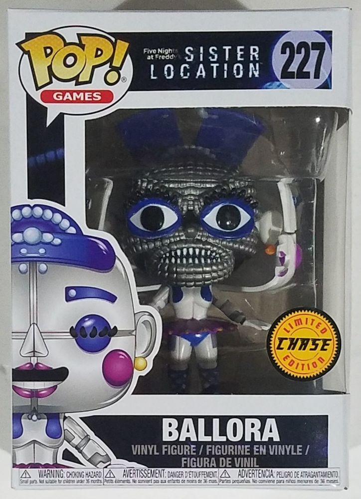 New Funko Pop Vinyl Ballora 227 Five Nights At Freddys Games Sister Location