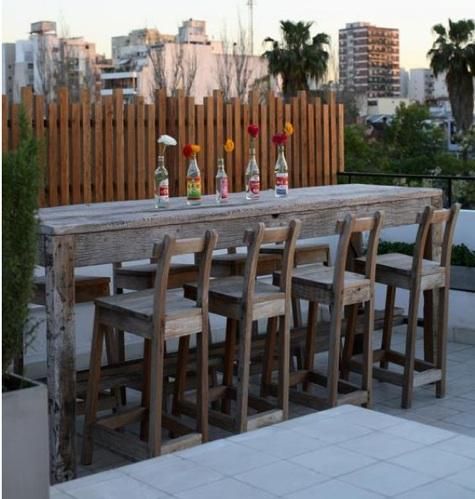 Best 25 Outdoor Bar Height Table Ideas On Pinterest Modern A Tall Long But Narrow Table Like This Would Be Great Pushed All The Way